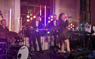 Emma Willis birthday party: band