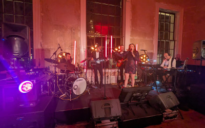 Emma Willis birthday party: band