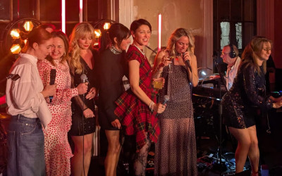 Emma Willis birthday party: Emma singing Stop