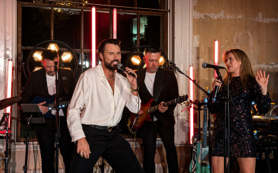 Rylan sings with The Live Karaoke Band