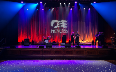 Live karaoke band for corporate events at Princess Cruises event