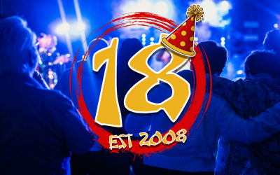 The Live Karaoke Band is 18 years old today