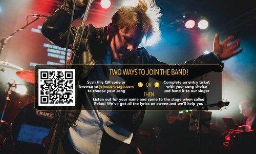 You can now send your songs straight to the stage via our new website app
